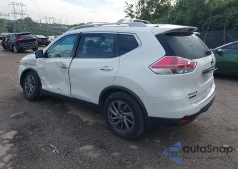 2016 Nissan Rogue Sl z USA, uszkodzony, nr VIN 5N1AT2MV8GC910626